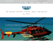 Tablet Screenshot of peterprinceaviation.com